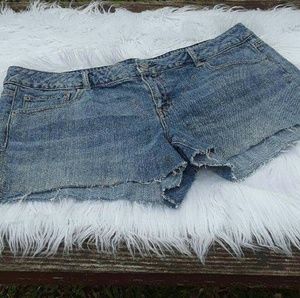 American eagle outfitters denim shorts 18